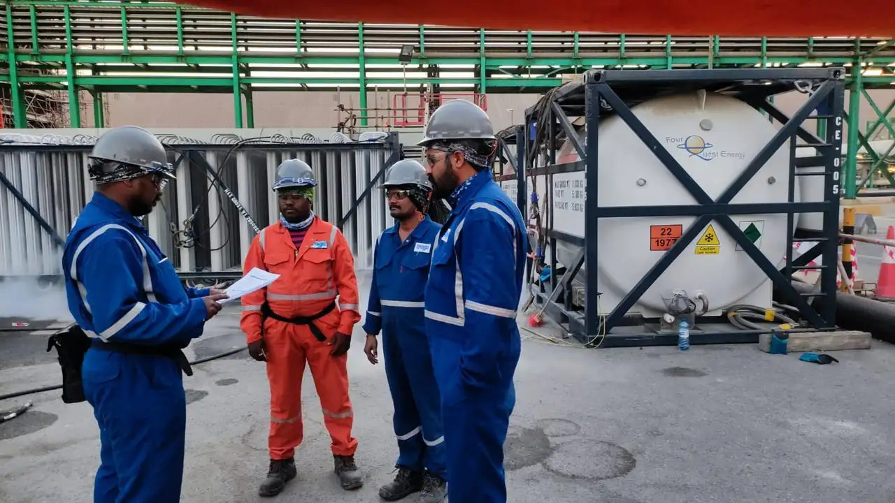 Tritorc planning and Execution of Nitrogen-Helium Leak Testing Tritorc planning and Execution of Nitrogen-Helium Leak Testing
