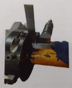 The world of Pipeline In-Situ Machining & Modification Checking 90 Deg. Angle