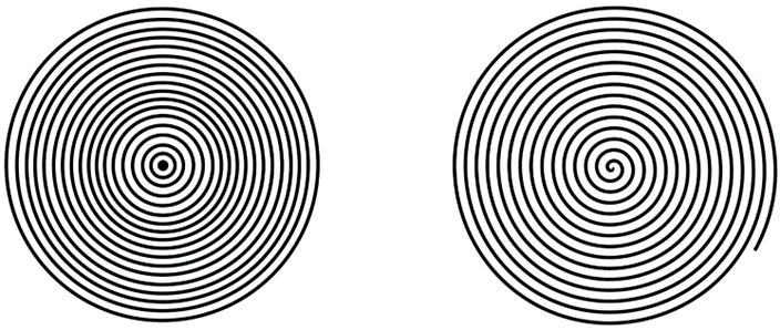 The world of Pipeline In-Situ Machining & Modification Concentric left and Spiral right Serrations