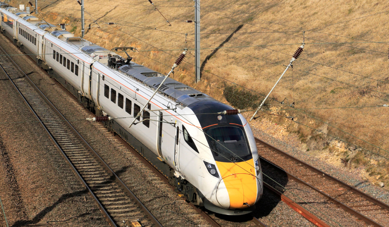 Railway systems with trains and specialized bolting solutions