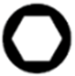 6 points Hexagon Socket